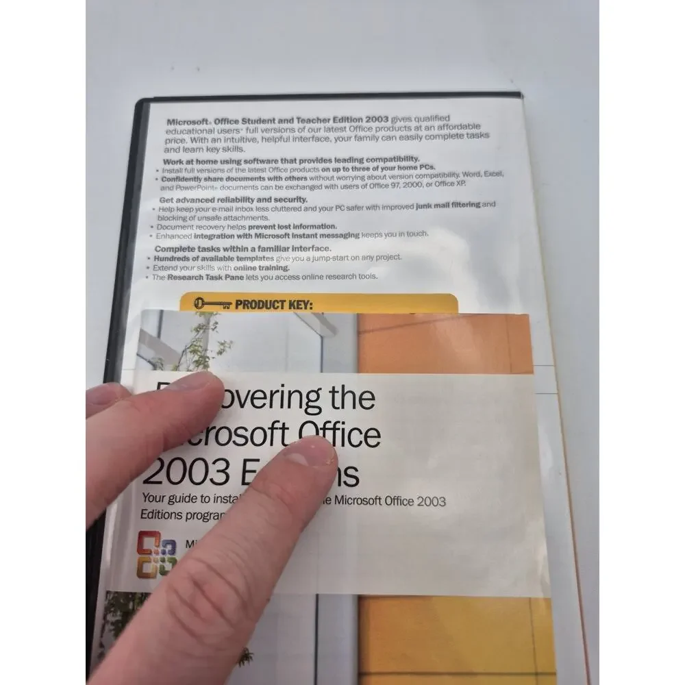 Microsoft Office Student and Teacher Edition 2003 with Product Key